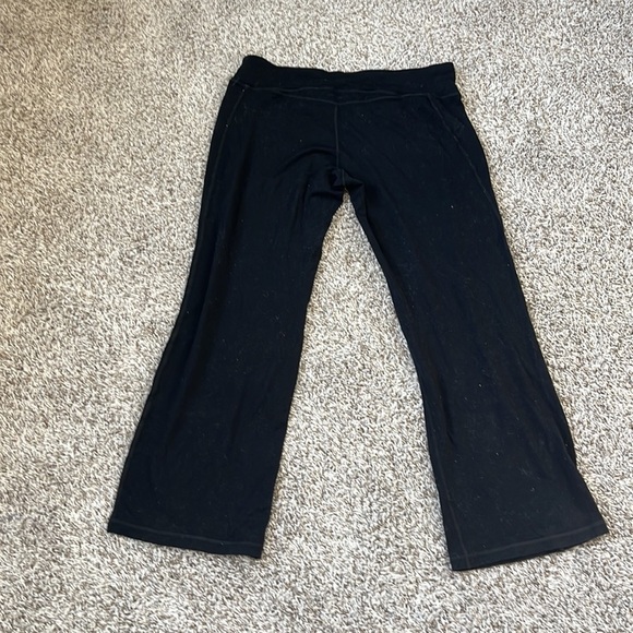 Patagonia Merino Wool Flare Pants Black Size Large - Picture 8 of 8